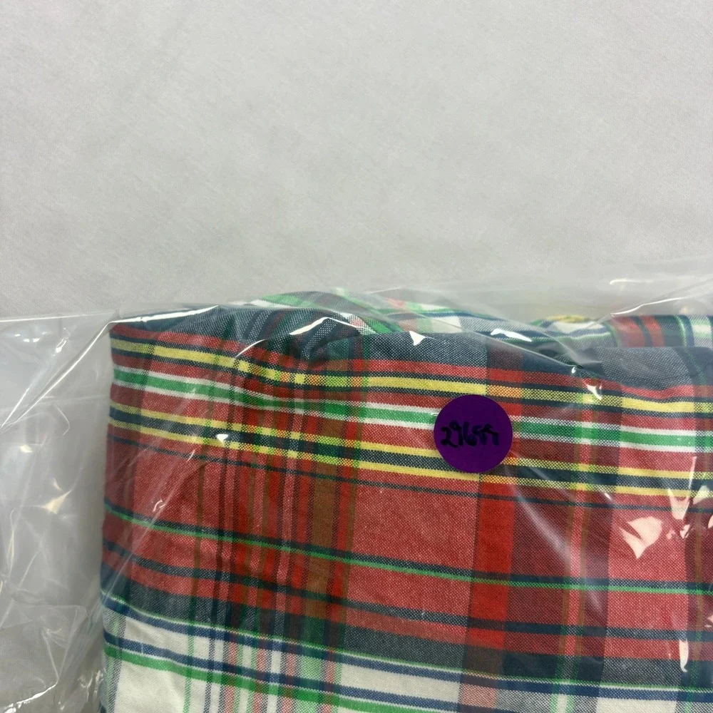 Vintage Polo Ralph Lauren Shorts Mens Size 32 Plaid Chino Multicolor Preppy 90s